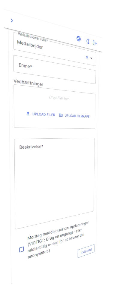 Opret rapport